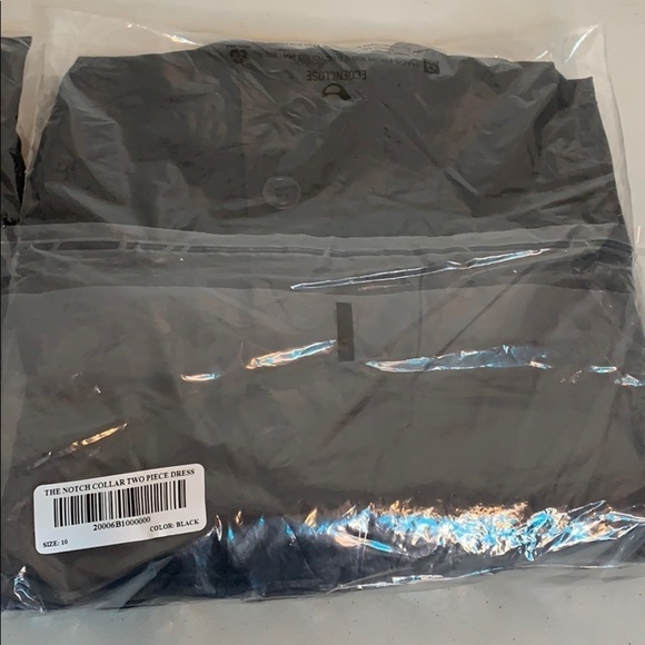 𝅺VETTA The Notch Collar Two Piece Dress  Size 8 - NWT - Picture 9 of 15